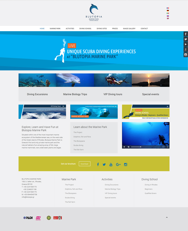 Blutopia website