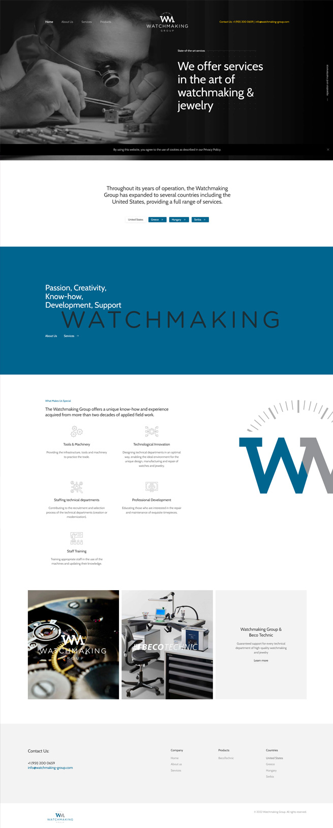 Watchmaking Group website