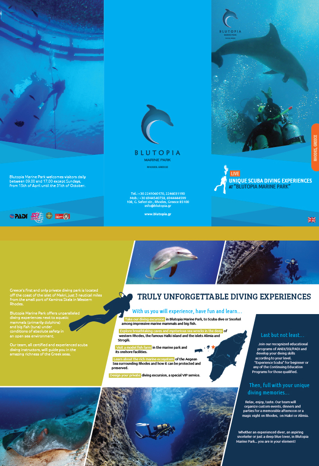 Blutopia leaflet
